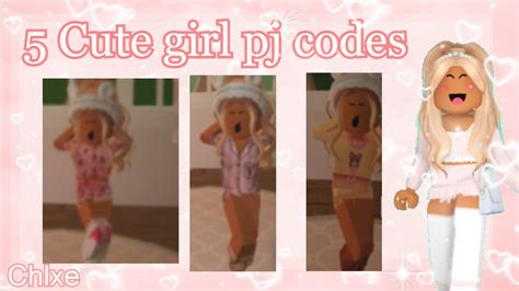 Bloxburg Pj Codes Girls