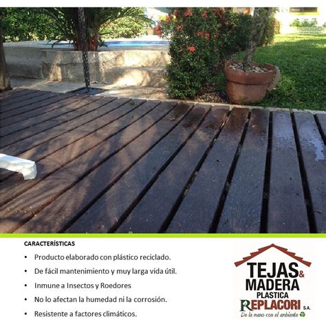 Madera Plástica Tejas y Madera Plástica Costa Rica