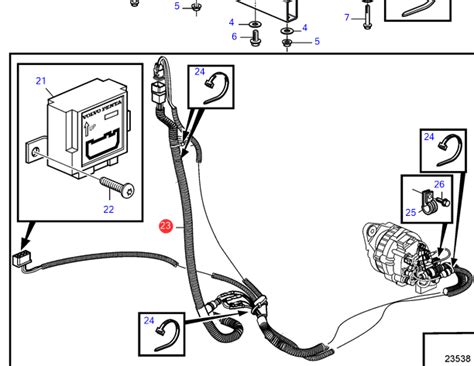 Wiring Harness Volvo Penta 3884119