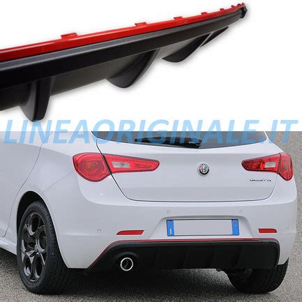 Dam Profilo Rosso Mono Scarico Originale Alfa Romeo Giulietta