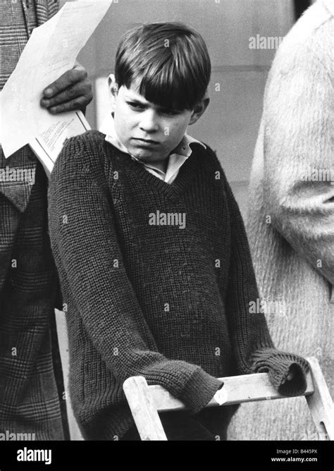 Prince Andrew As A Child April 1969 Stock Photo Alamy