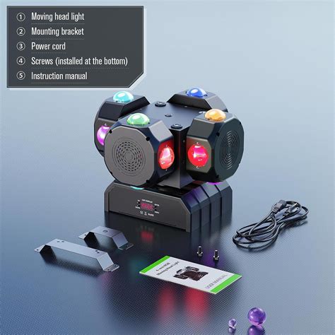 W Laser Moving Head B Hnenlicht Rgbw Led Dmx Spot Lichteffekt Dj