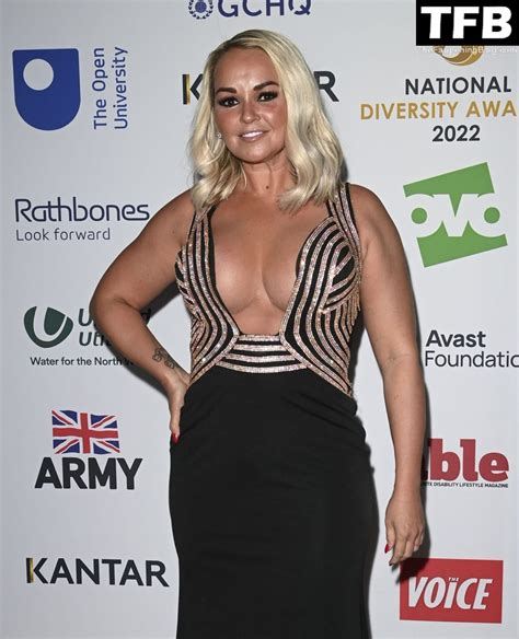 Jennifer Ellison Flaunts Nice Cleavage At The National Diversity Awards