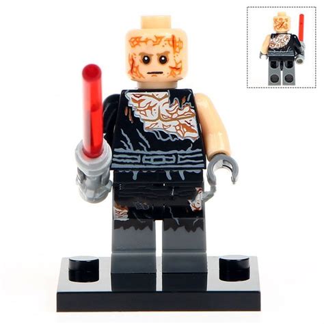 Anakin Skywalker Burned Lego Star Wars Lego Block Toys