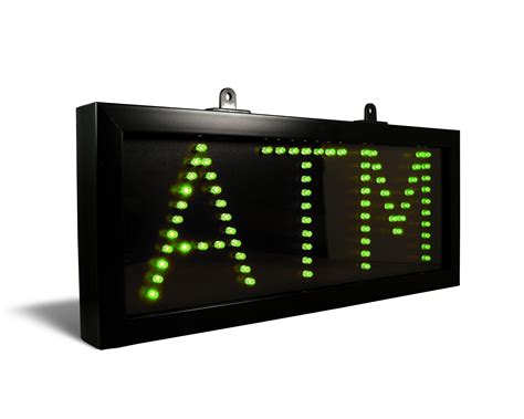 Ultra Bright Led Atm Sign Green