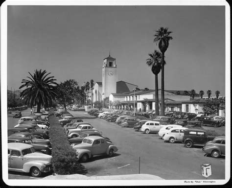 Union Station Vintage Los Angeles California History Los Angeles