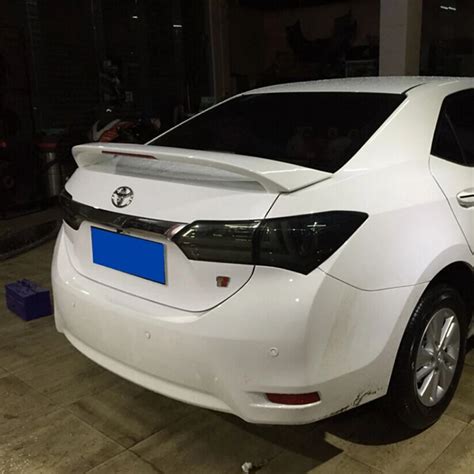 For Toyota Corolla Spoiler Corolla Spoiler With Light High