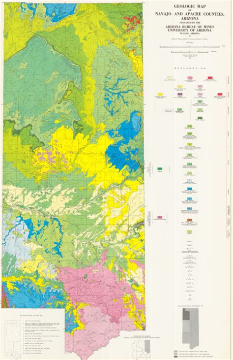 Geologic County Maps of Arizona | AZGS