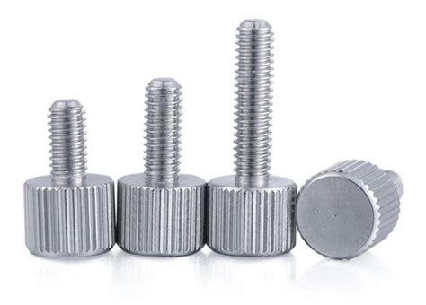 M3 M4 M5 M6 M8 Stainless Steel Knurled Knob Thumb Screws Buy Knurled