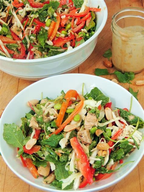 Chopped Thai Chicken Salad Bobbi S Kozy Kitchen