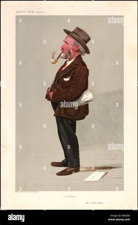 Keir Hardie Vanity Fair 1906 02 08 Stock Photo Alamy