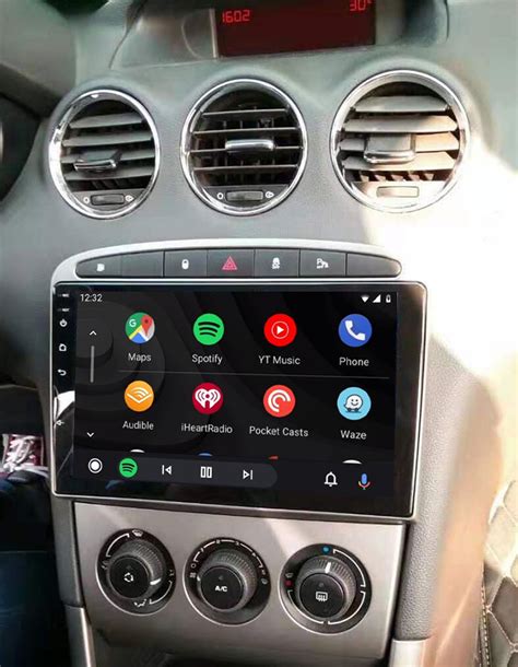 Tablette Tactile Android Et Apple Carplay Sans Fil Peugeot RCZ Et 308