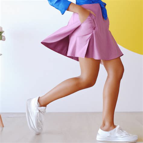 How To Wear Pleated Skirt With Sneakers Shoesguidance