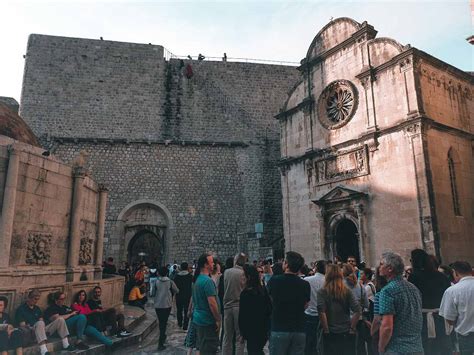 Dubrovnik Der Touristik Reiseleitung Kroatien