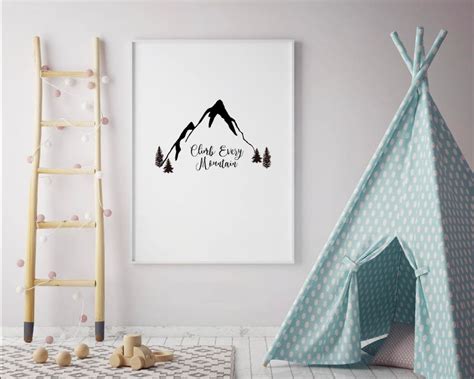 Climb Every Mountain Sound of Music Printable Sound of Music Wall Art ...