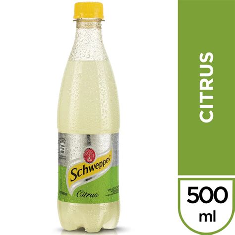 Gaseosa SCHWEPPES Citrus Botella 500ml Social Drinks