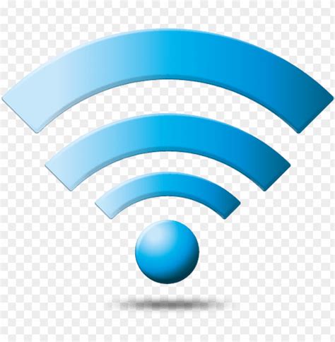 Wifi Icon Blue Clipart Png Photo Toppng