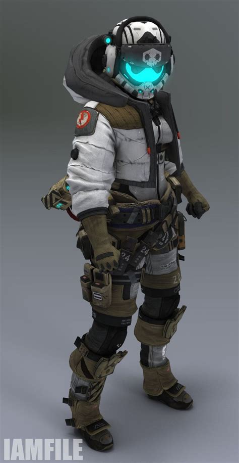 Female Pilot 11 Titanfall 2 By Iamfile On Deviantart Titanfall Titanfall Cosplay Female Pilot