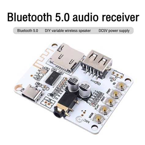 Blue Tooth 5 0 MP3 WAV Decoding Board Speaker Amplifier Audio Receiver