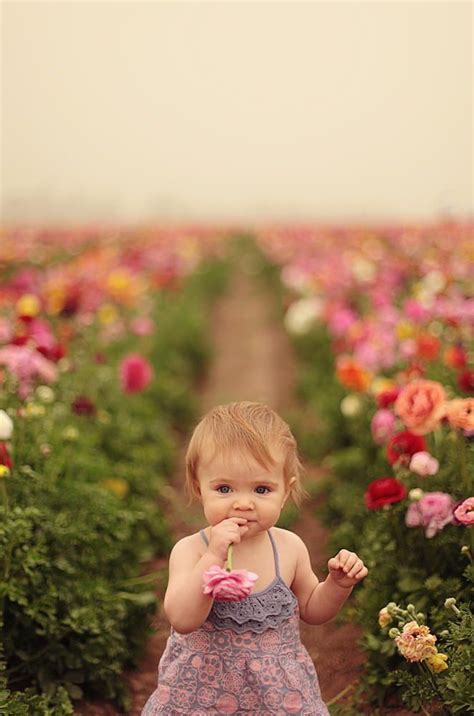 One Tiny Flower Beautiful Children Cute Babies Baby Photos