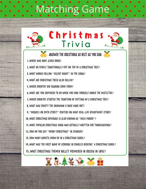 Would You Rather Christmas Free Printable