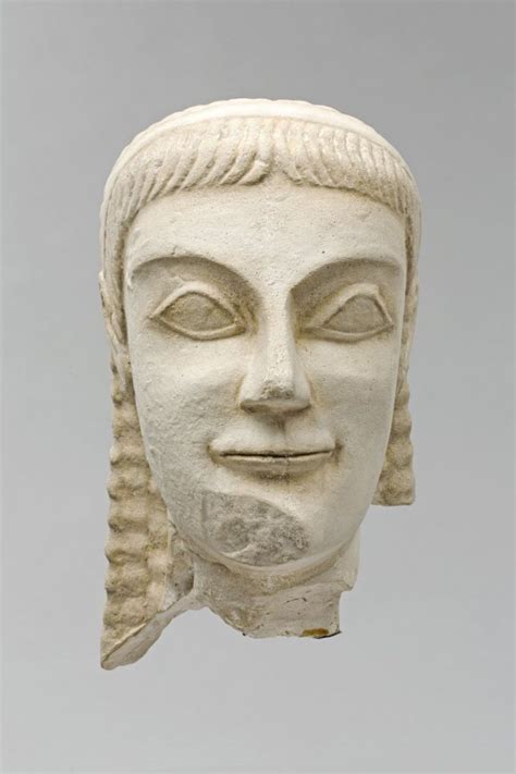 Head Of A Kouros Museum Of Fine Arts Budapest