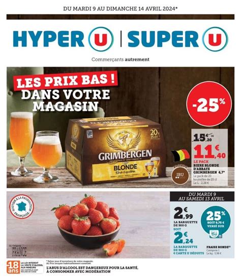 Catalogue Hyper U Du 9 Avril Au 14 Avril 2024