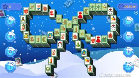 Christmas Mahjong Play Online On Silvergames