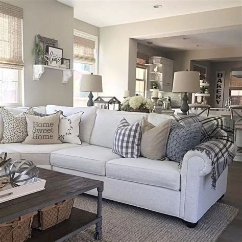 49 Awesome Country Farmhouse Decor Living Room Ideas