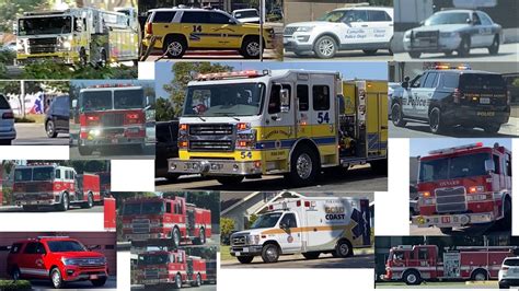 Vcfd Station Engine Responding Oxnard Fd Station Engine