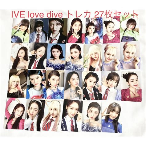 Ive Ive Love Diveトレカ27枚セット タワレコ特典、with Muu特典の通販 By ああやかs Shop｜アイヴならラクマ