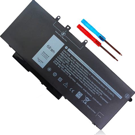 Amazon Zthy Wh Gjknx Battery Replacement For Dell Latitude