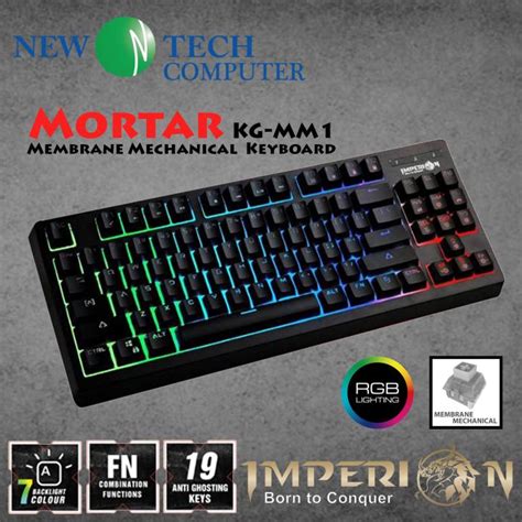 Imperion Mortar KG MM1 Membrane Mechanical USB Gaming Keyboard Lazada