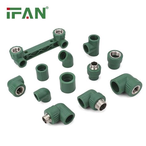 Ifan All Size PPR Pprc Pipe Fittings Equal Reducing PPR Water Pipe