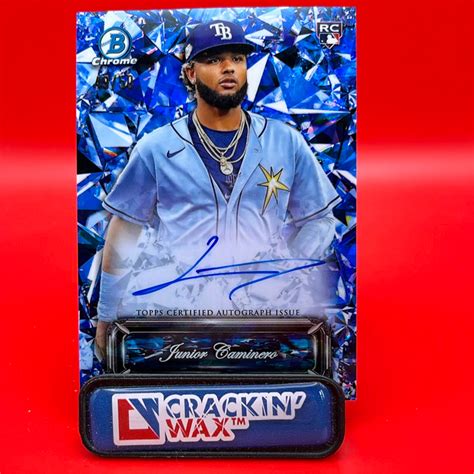 Junior Caminero Bowman Sapphire Edition Sapphire Selections Auto