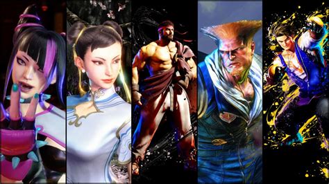 Street Fighter Todos Os Personagens J Confirmados E Vazamentos