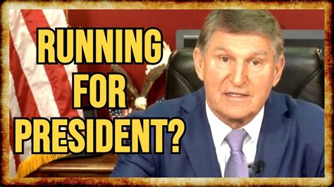 Joe Manchin Leaving Senate Sparking Third Party Presidential Rumors