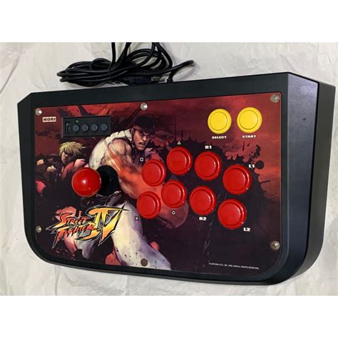 Hori Ps3 Real Arcade V3 Street Fighter Iv 街機 搖桿 連發 快打炫風 蝦皮購物