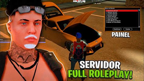 VOCE VAI QUERER JOGAR NESSE NOVO SERVIDOR FULL ROLEPLAY GTA SAMP YouTube