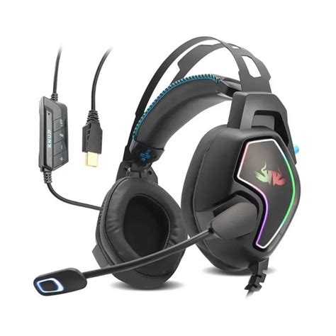 Fone De Ouvido Gamer LED Headset Knup Kp 487