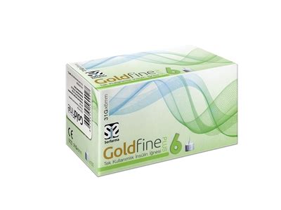 GOLDFİNE İNSÜLİN İĞNESİ 6 MM