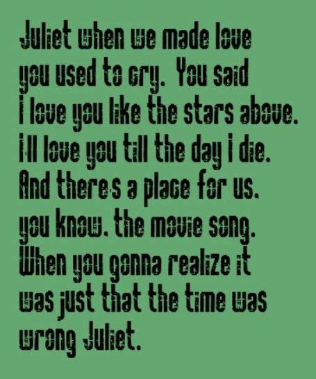 Dire Straits Romeo Juliet Song Lyrics Music Lyrics Song Quotes