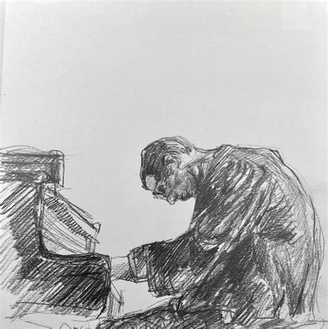 Bill Evans, an art print by Elise Knudsen in 2021 | Evans art, Jazz ...