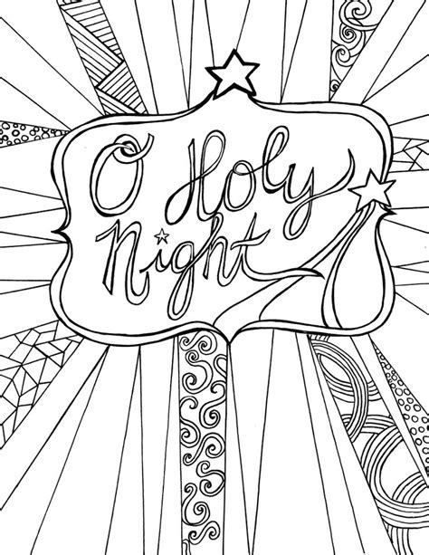 Very Detailed Christmas Coloring Pages At Free