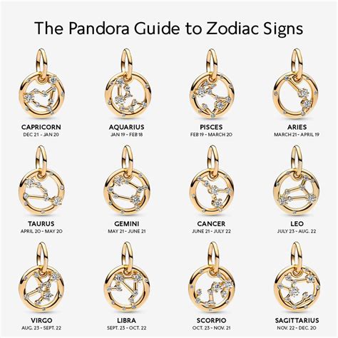 Pandora Charm Colgante Zodiaco Sagitario Mujer Charms Colgantes