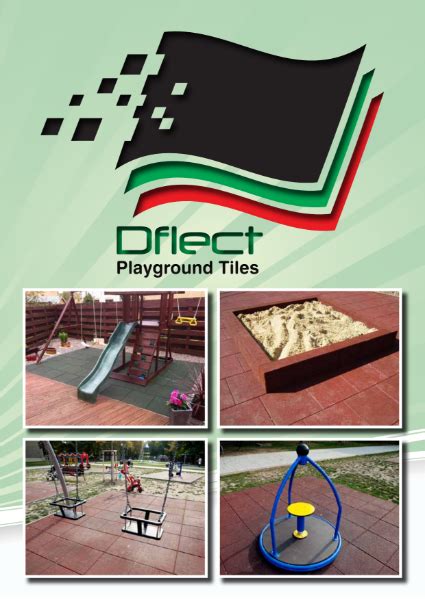 Dflect EPDM Rubber Playground Tile Castle Composites NBS Source