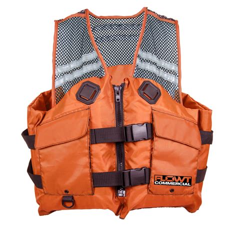 Flowt Commercial Comfort Mesh Life Vest Uscg Approved Type Iii Pfd