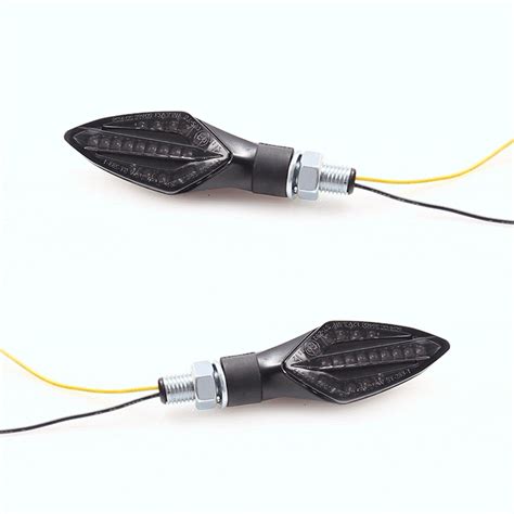 LED Motorrad Blinker TRIDENT Sequenziell