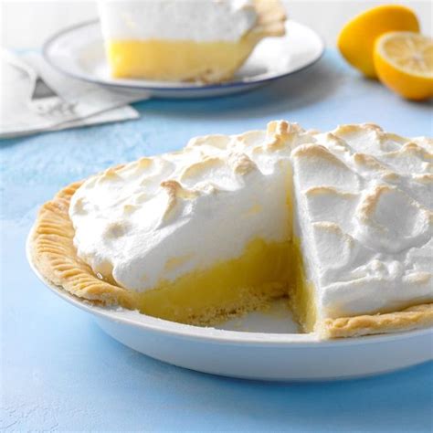 Lemon Pie In Meringue Shell Recipe How To Make It Taste Of Home