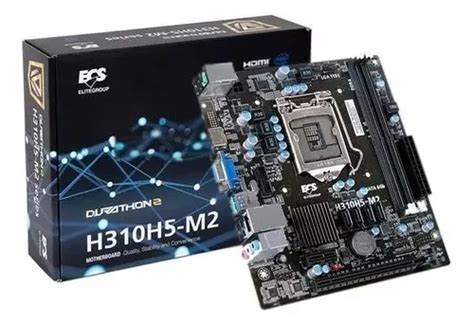 Placa mãe Ecs H310ch5 m2 Intel Lga 1151 Ddr4 Nova Na Caixa